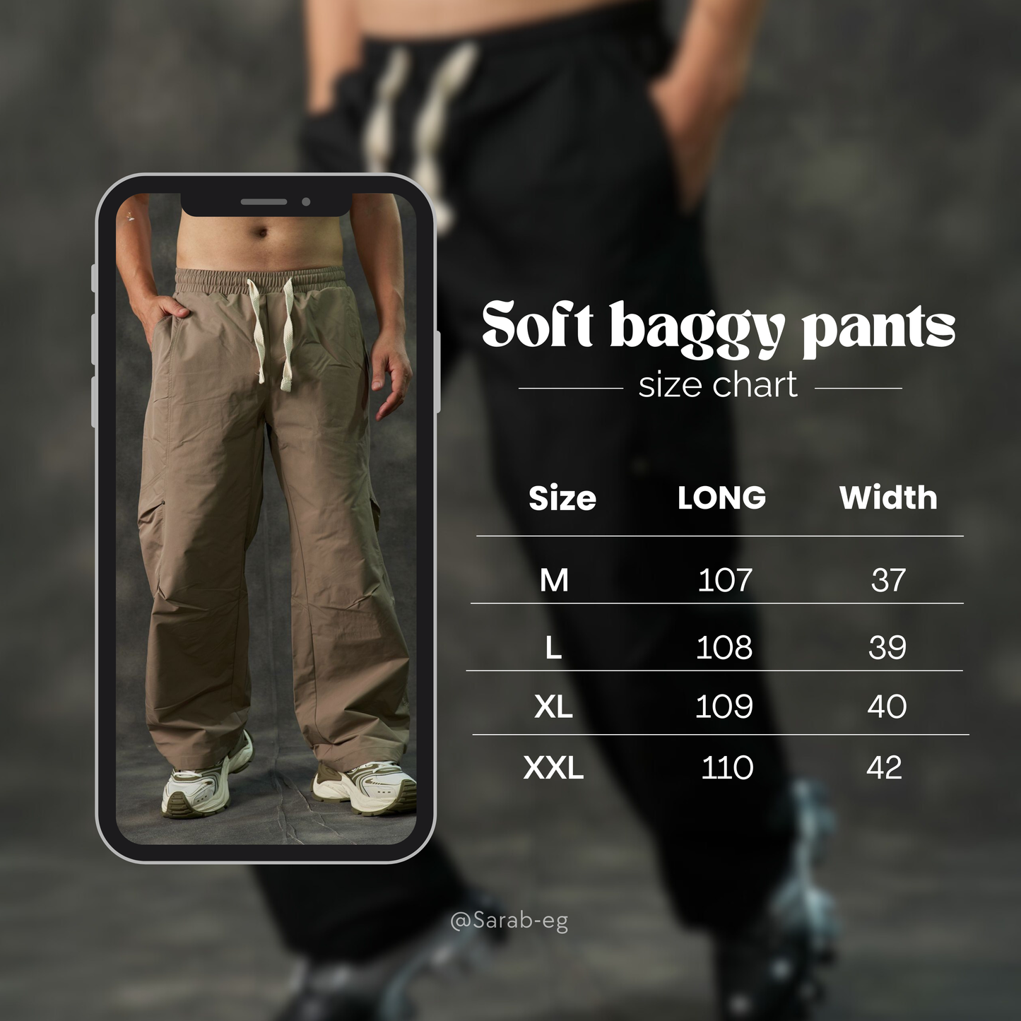 Softbaggy pants