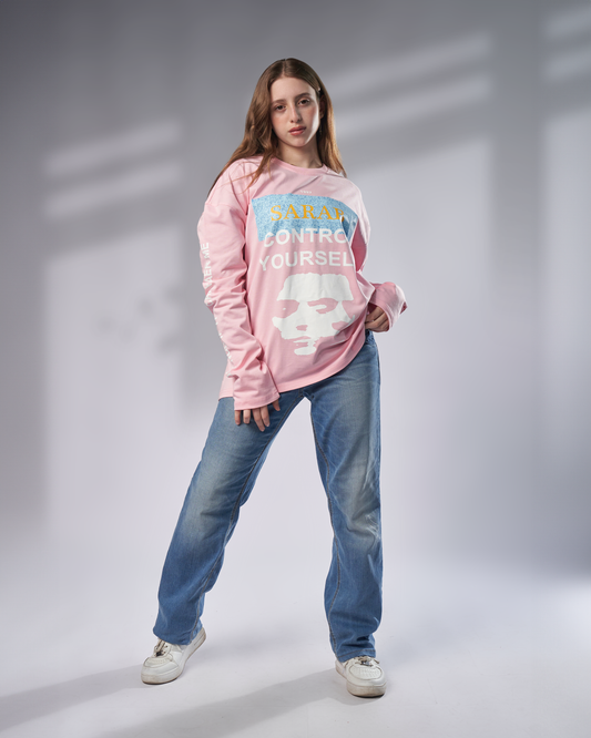 Aura PINK Oversize Shirt UNISEX