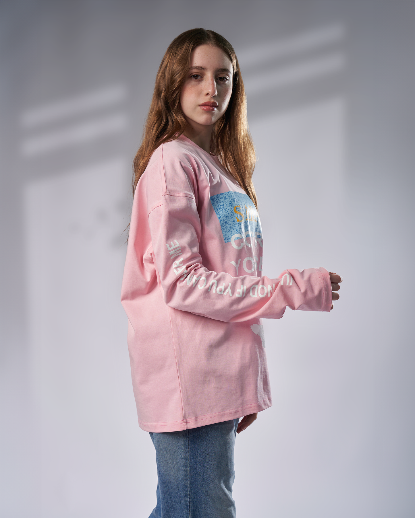 Aura PINK Oversize Shirt UNISEX