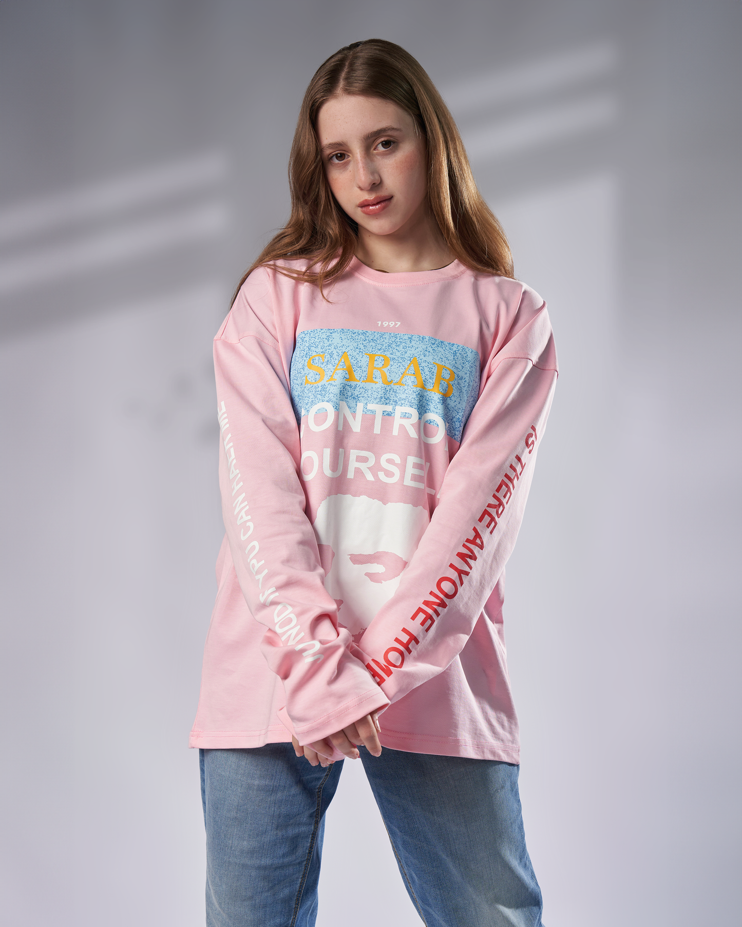 Aura PINK Oversize Shirt UNISEX